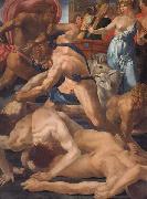 Rosso Fiorentino Moses Defending the Daughters of Jethro oil painting on canvas